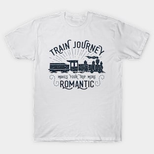 Retro Train Jurnay T-Shirt